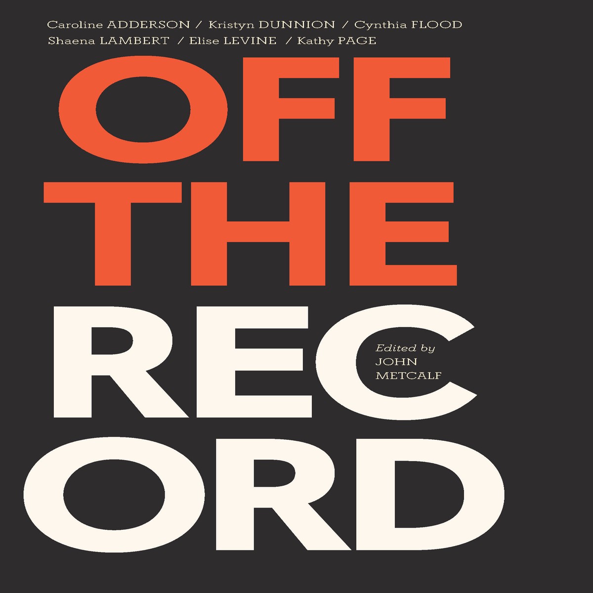 Off the Record (ebook)