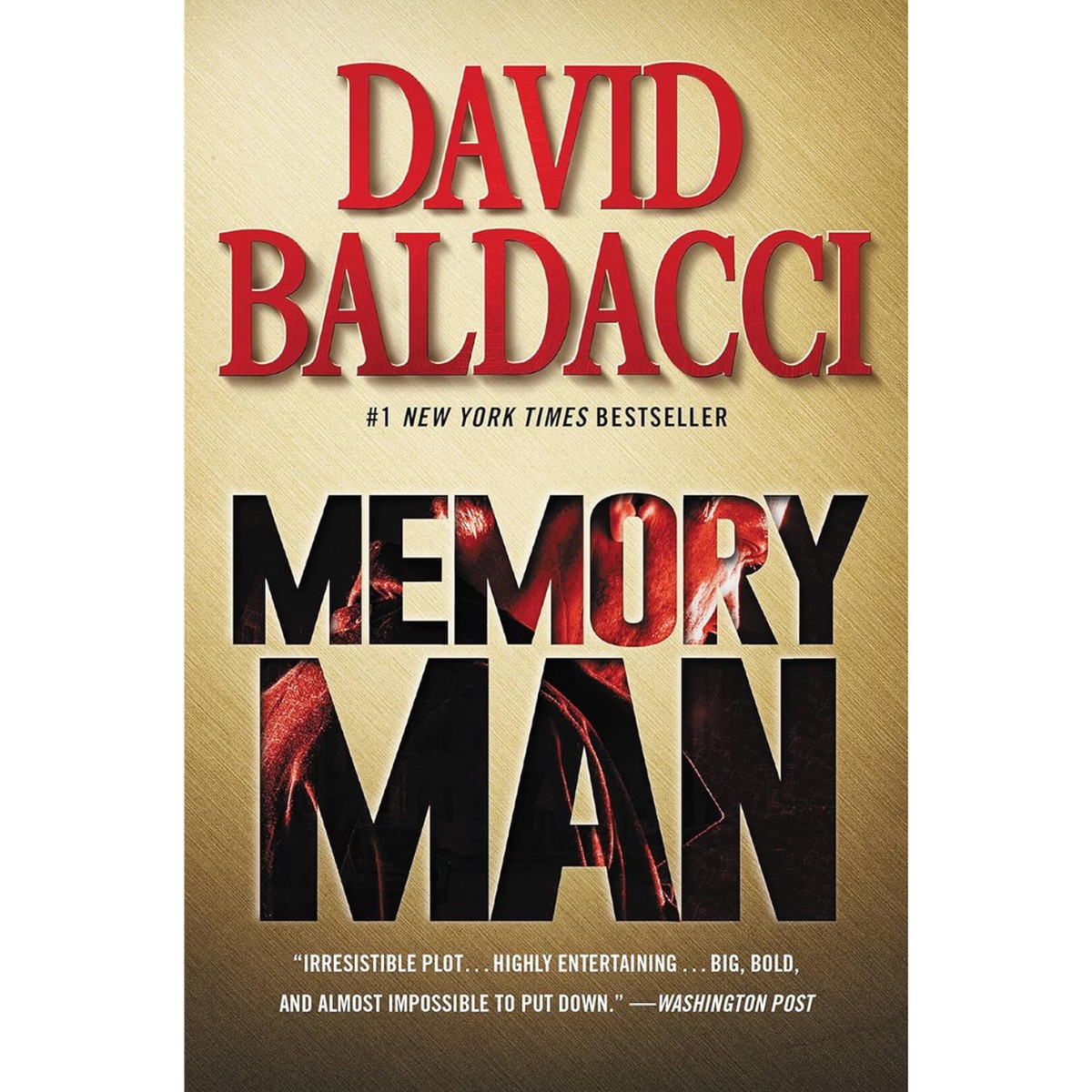 Memory Man By David Baldacci - Hard Cover